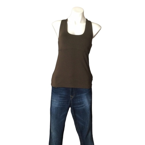 Athleta Padded Racerback Empire Tank Top - Picture 1 of 13